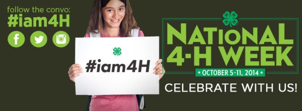 National 4-H Week Logo